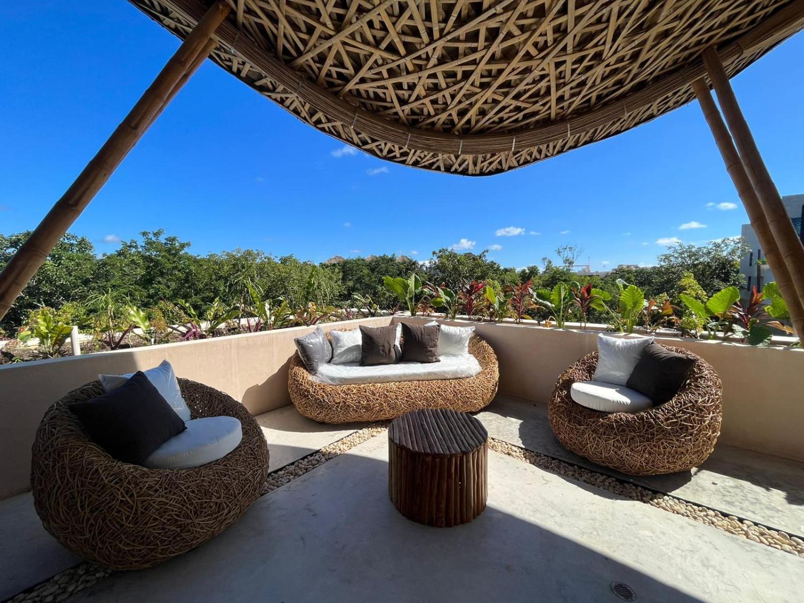 Condohotel Tsonot, En Luum Zama 图卢姆 外观 照片