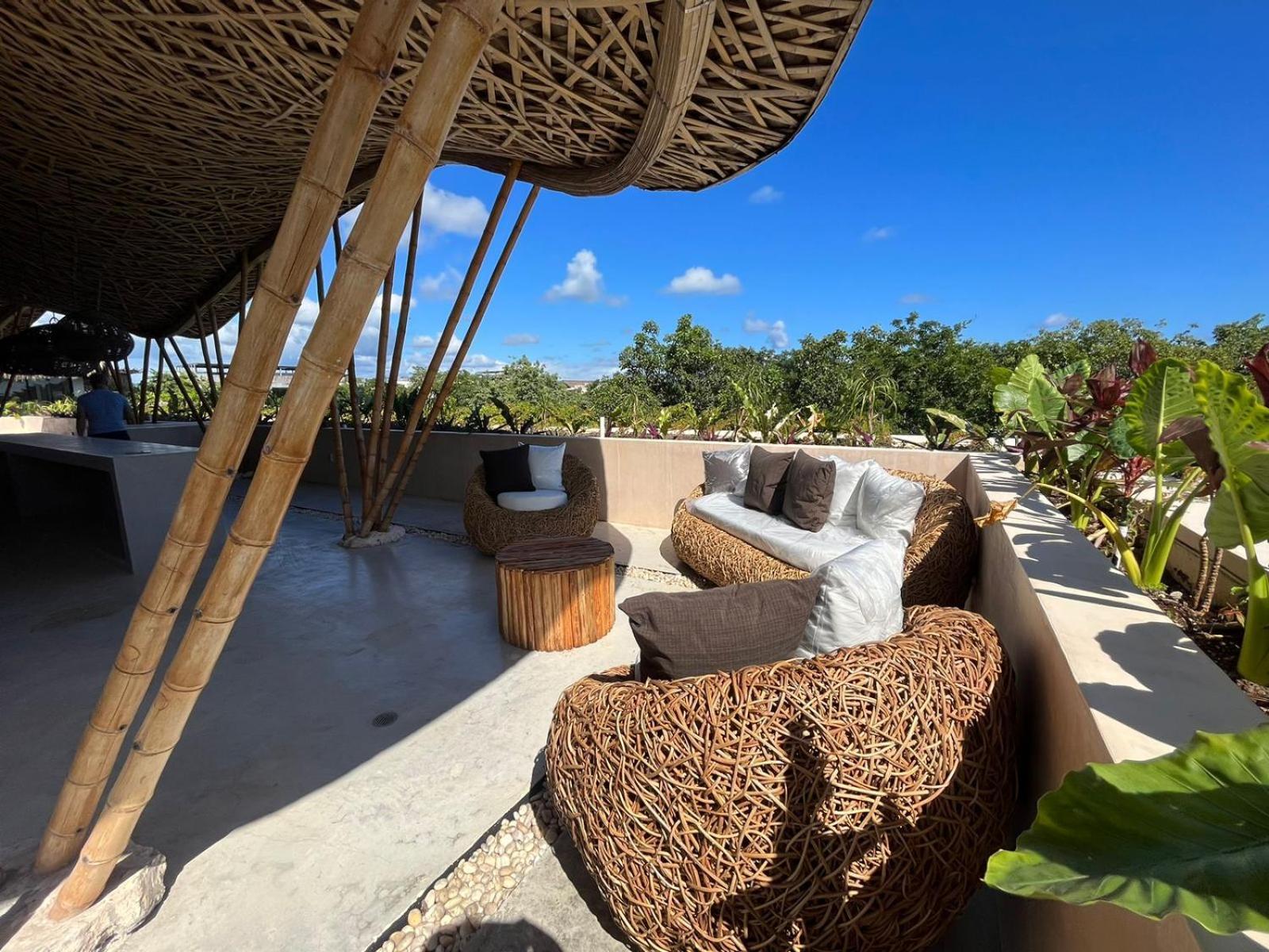 Condohotel Tsonot, En Luum Zama 图卢姆 外观 照片