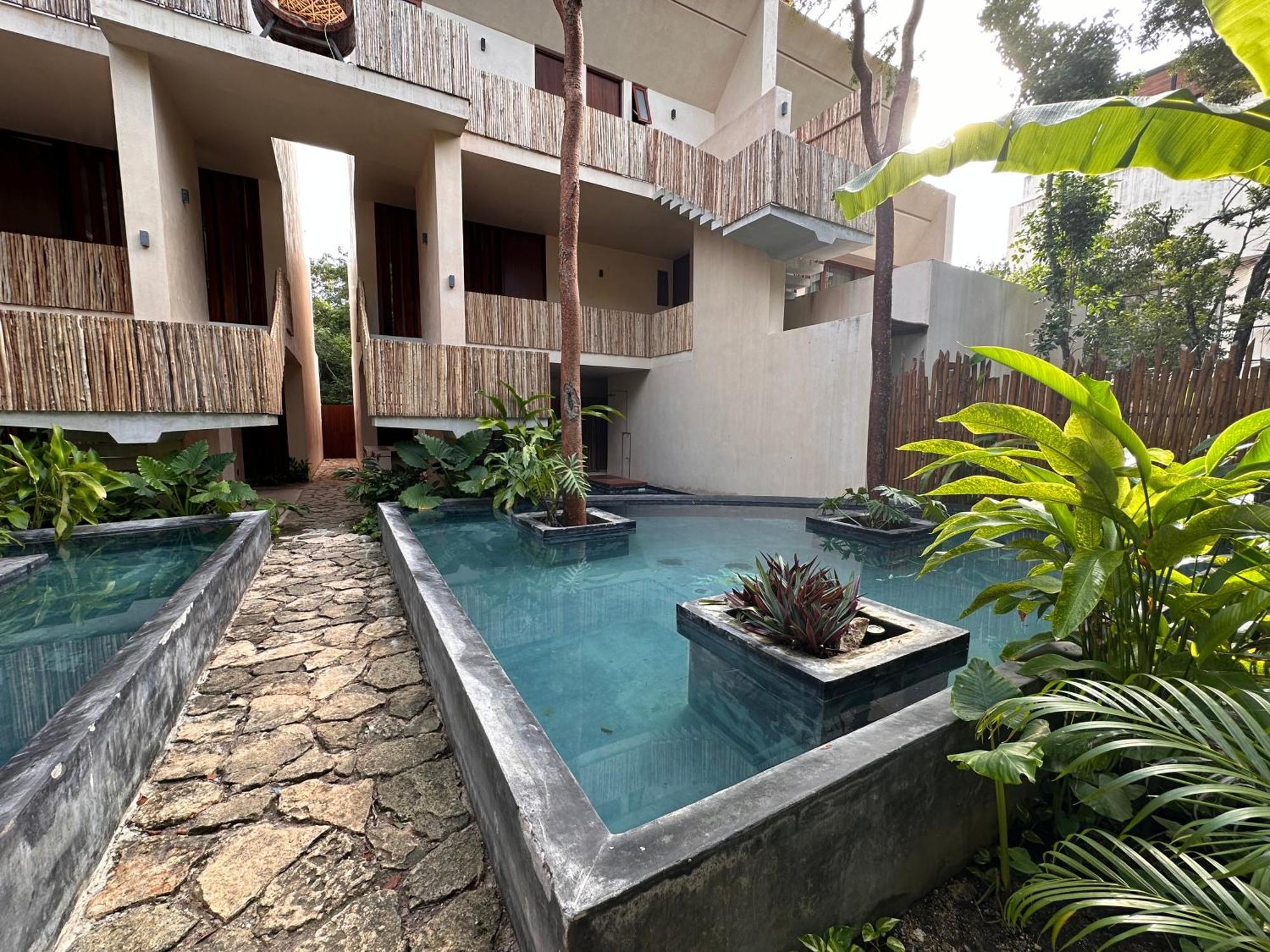 Condohotel Tsonot, En Luum Zama 图卢姆 外观 照片