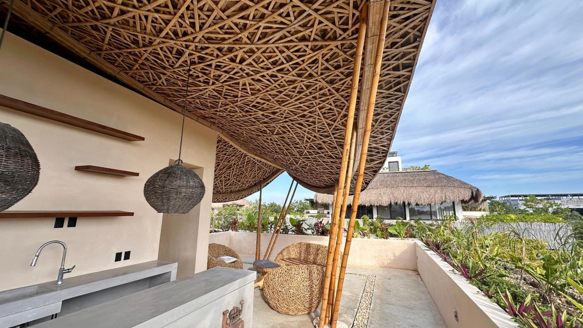 Condohotel Tsonot, En Luum Zama 图卢姆 外观 照片