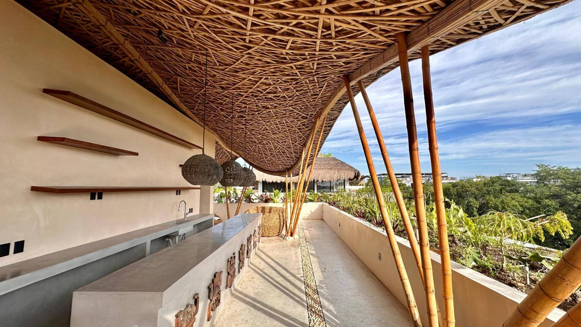 Condohotel Tsonot, En Luum Zama 图卢姆 外观 照片